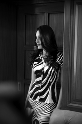 Krishma Kapoor in B&W photo editorial